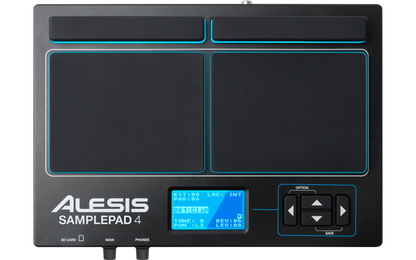 Alesis SAMPLEPAD 4 4-Pad Percussion and Sample-Triggering Instrument
