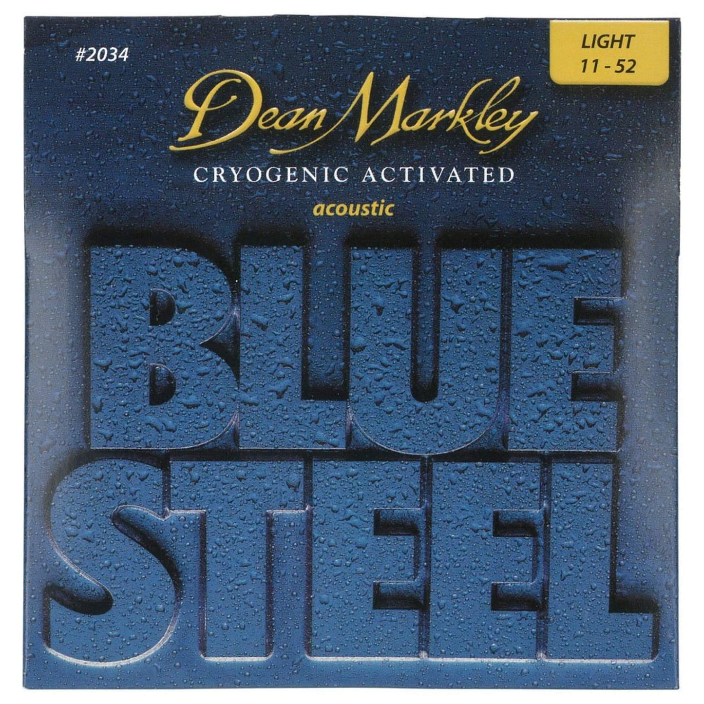 Dean Markley 2034 Acoustic Guitar Strings - Blue Steel