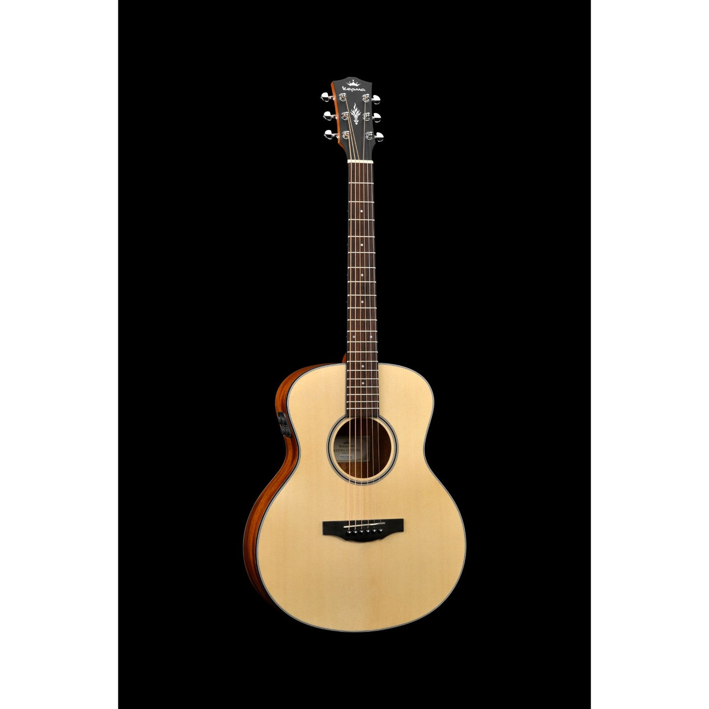 Kepma ES36-E TRANS K10 Semi - Acoustic Guitar - Natural Matt