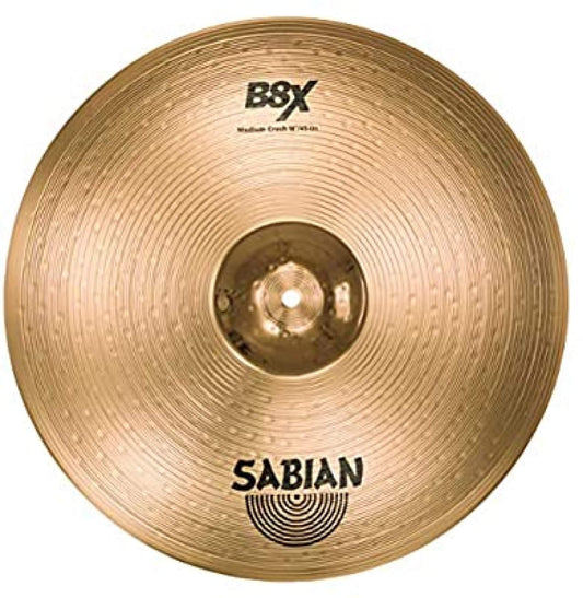 Sabian B8X 18" Medium Crash Cymbal, inch (41808X)