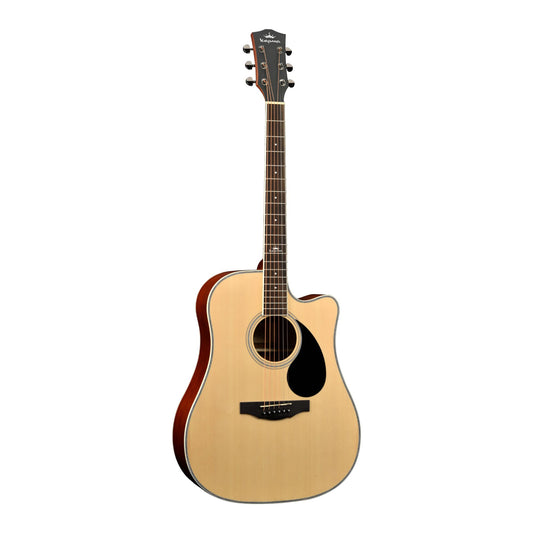 KEPMA D1C Acoustic Guitar-- Natural Matt