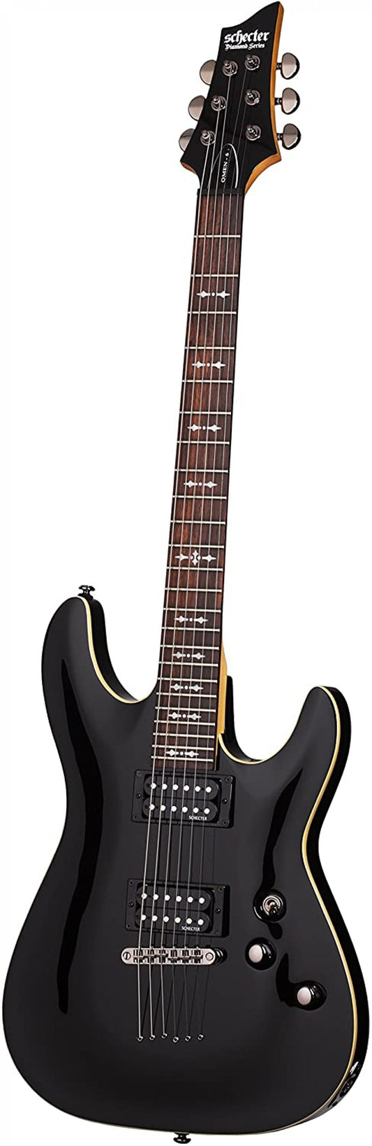 Schecter Omen-6 6-String Electric Guitar - Black