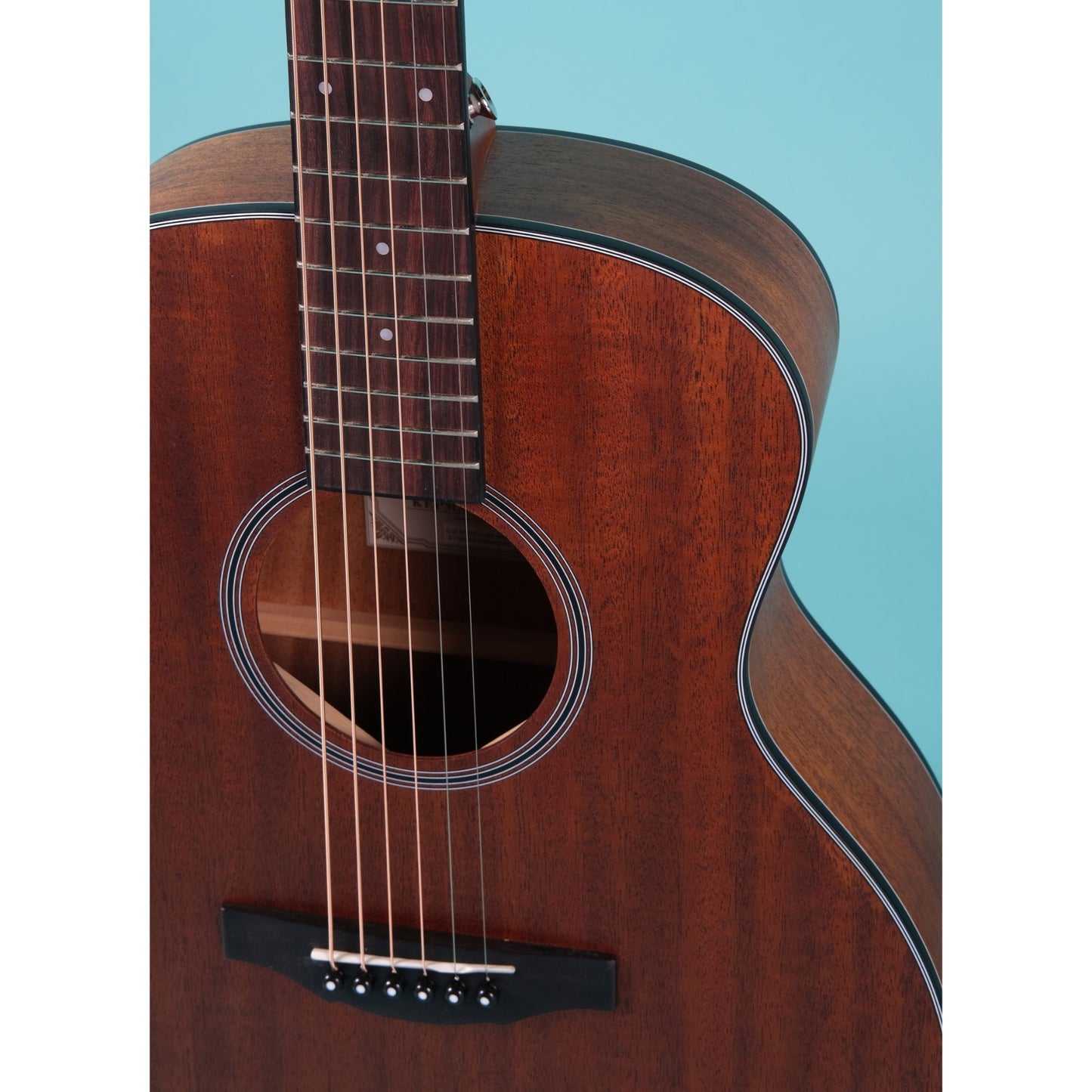 Kepma ES36-E TRANS K10 Semi - Acoustic Guitar - All Mahogany Matt