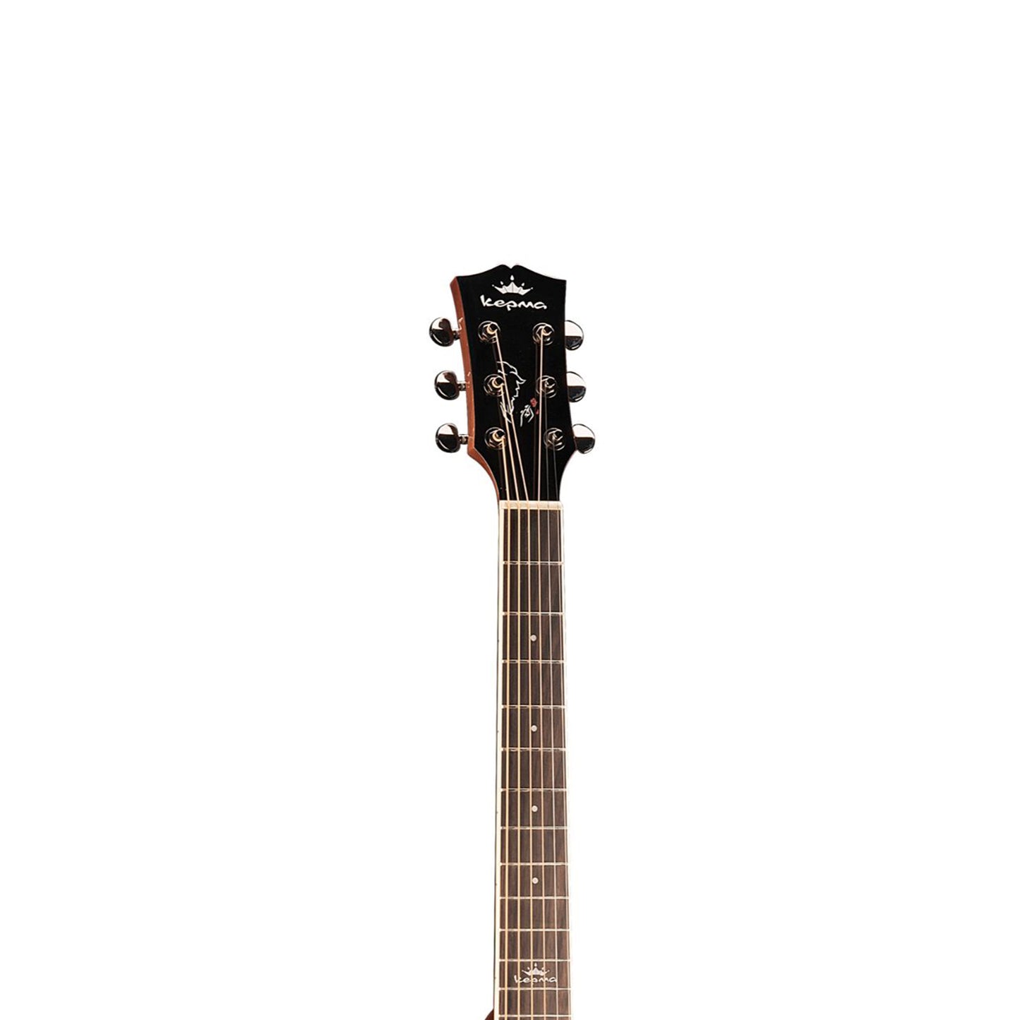 Kepma D1CE - Semi Acoustic Guitar- Sunburst Gloss