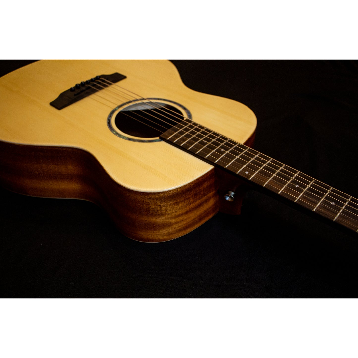 Richtone RT BG1 EQ Travel Acoustic Guitar - Natural