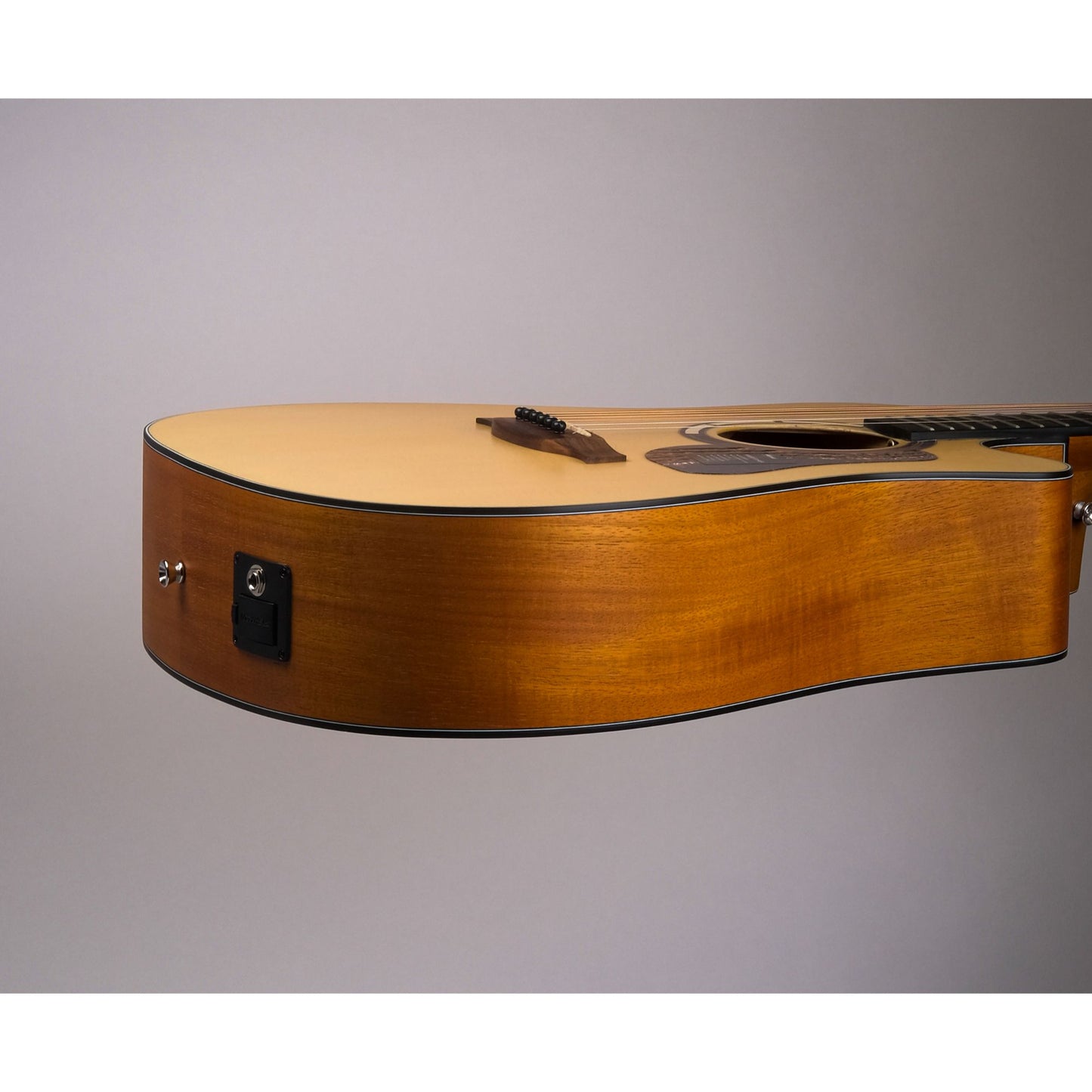 Mantic GT1DC- E Semi- Acoustic Guitar With Fishman Electronics - Natural
