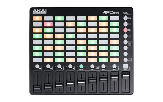 Akai Professional APC Mini | Compact MIDI Controller for Ableton Live with Integrated MIDI